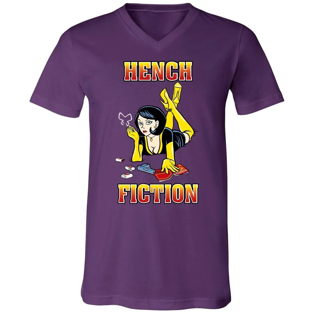 Unisex V-Neck T-Shirt - 9BPRKBAA - Team Purple - 2