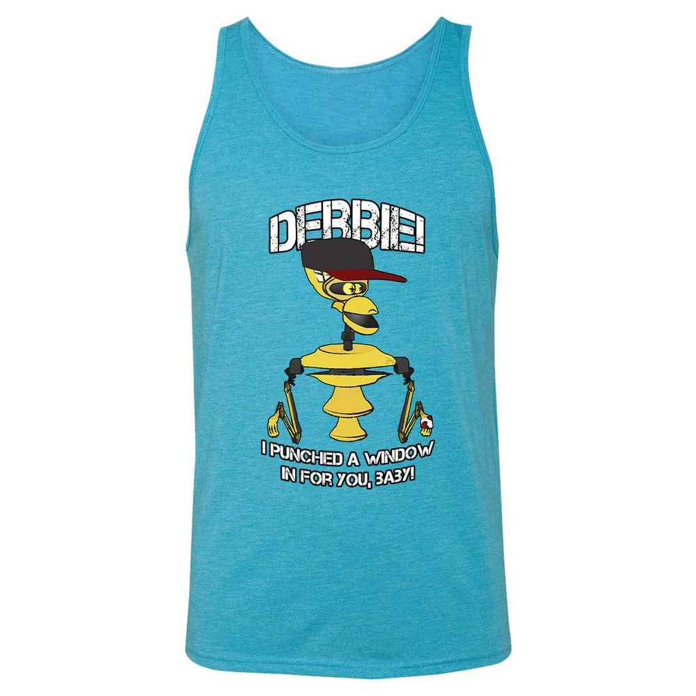 Unisex Jersey Tank - CKTM9KZV - Aqua Triblend - 3