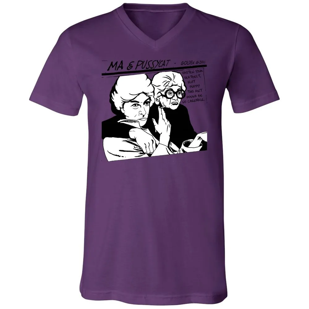 Unisex V-Neck T-Shirt - 8CJECLMN - Team Purple - 2