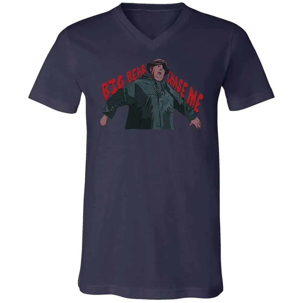 Unisex V-Neck T-Shirt - KVU79UR3 - Navy - 9