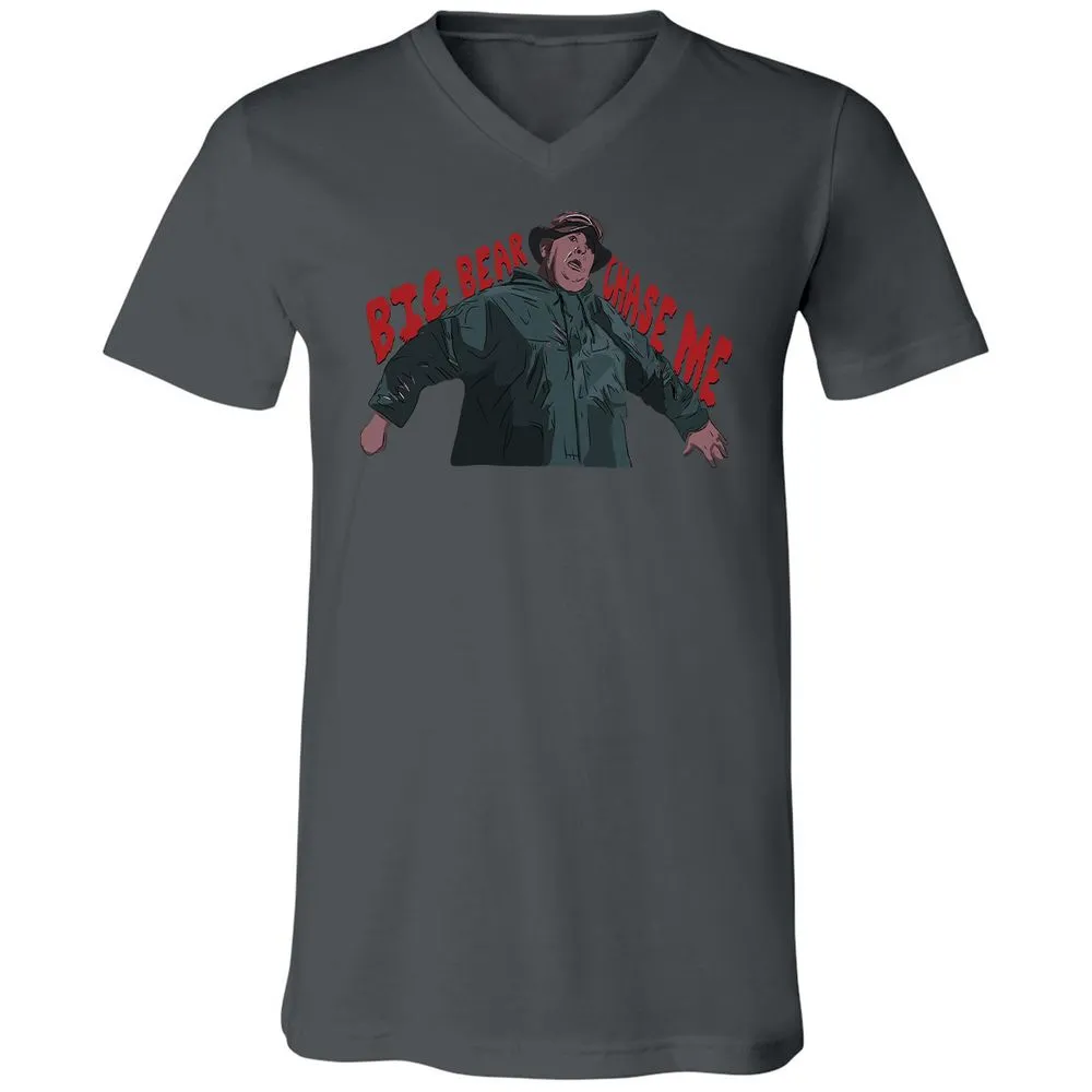 Unisex V-Neck T-Shirt - KVU79UR3 - Asphalt - 12