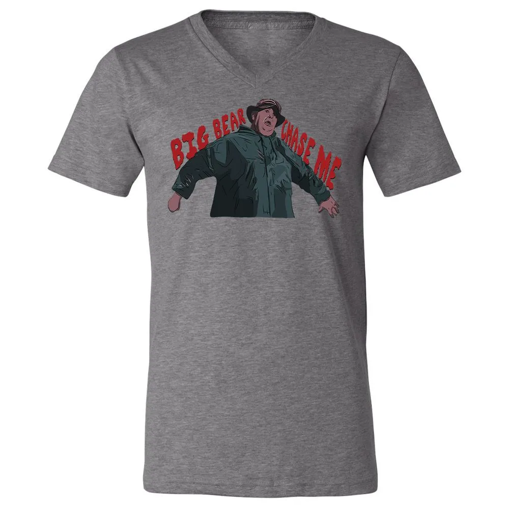 Unisex V-Neck T-Shirt - KVU79UR3 - Deep Heather - 13