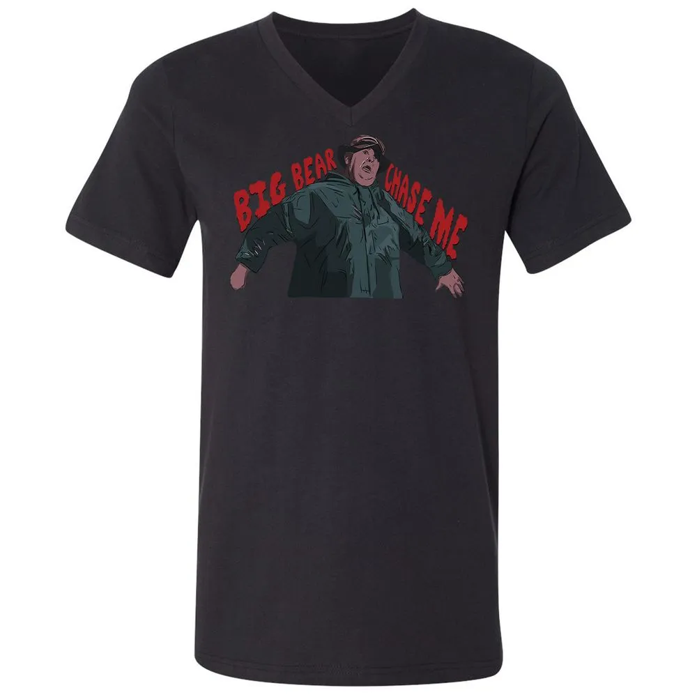 Unisex V-Neck T-Shirt - KVU79UR3 - Black - 16