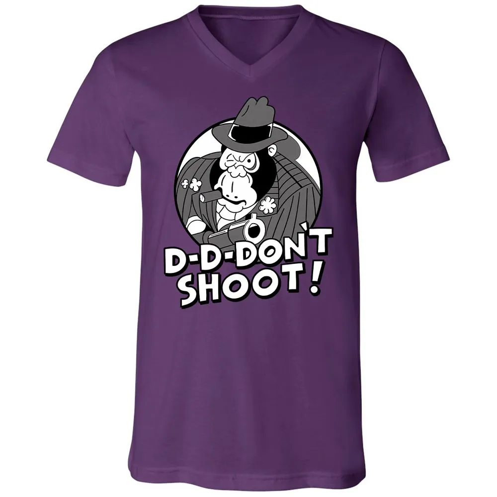 Unisex V-Neck T-Shirt - 822R21XH - Team Purple - 2