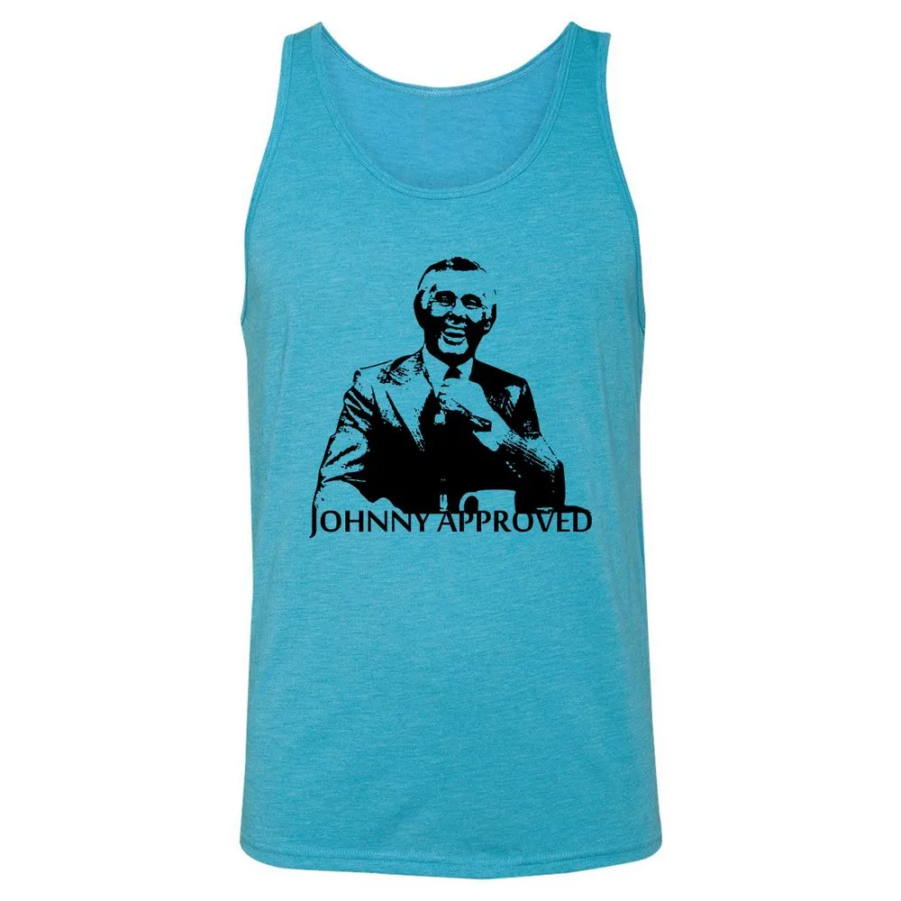 If it's good, Johnny Approves - Aqua Triblend - 3