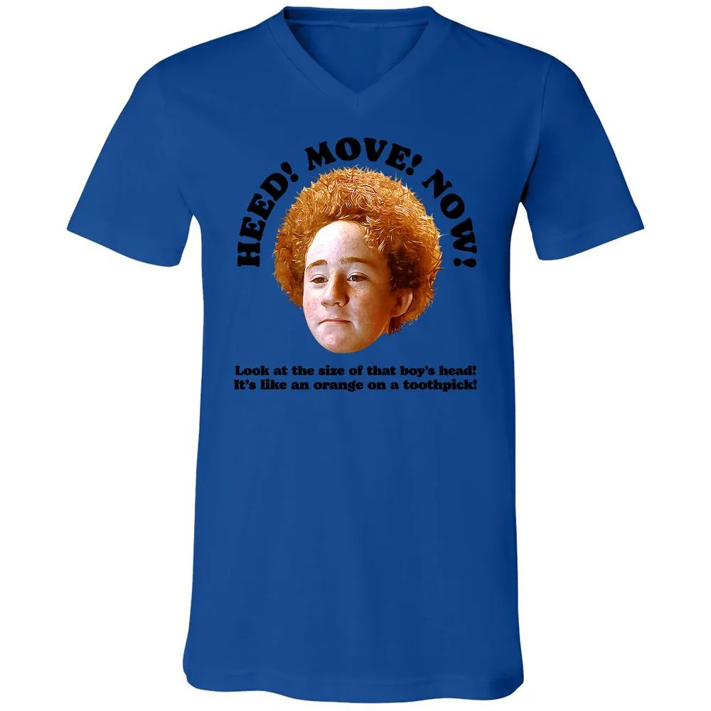 Unisex V-Neck T-Shirt - XS3AJJ47 - True Royal - 4
