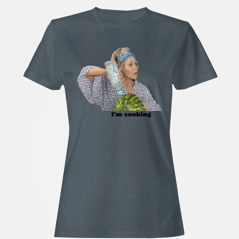 Women's T-Shirt - A6FL95N7 - Charcoal - 3
