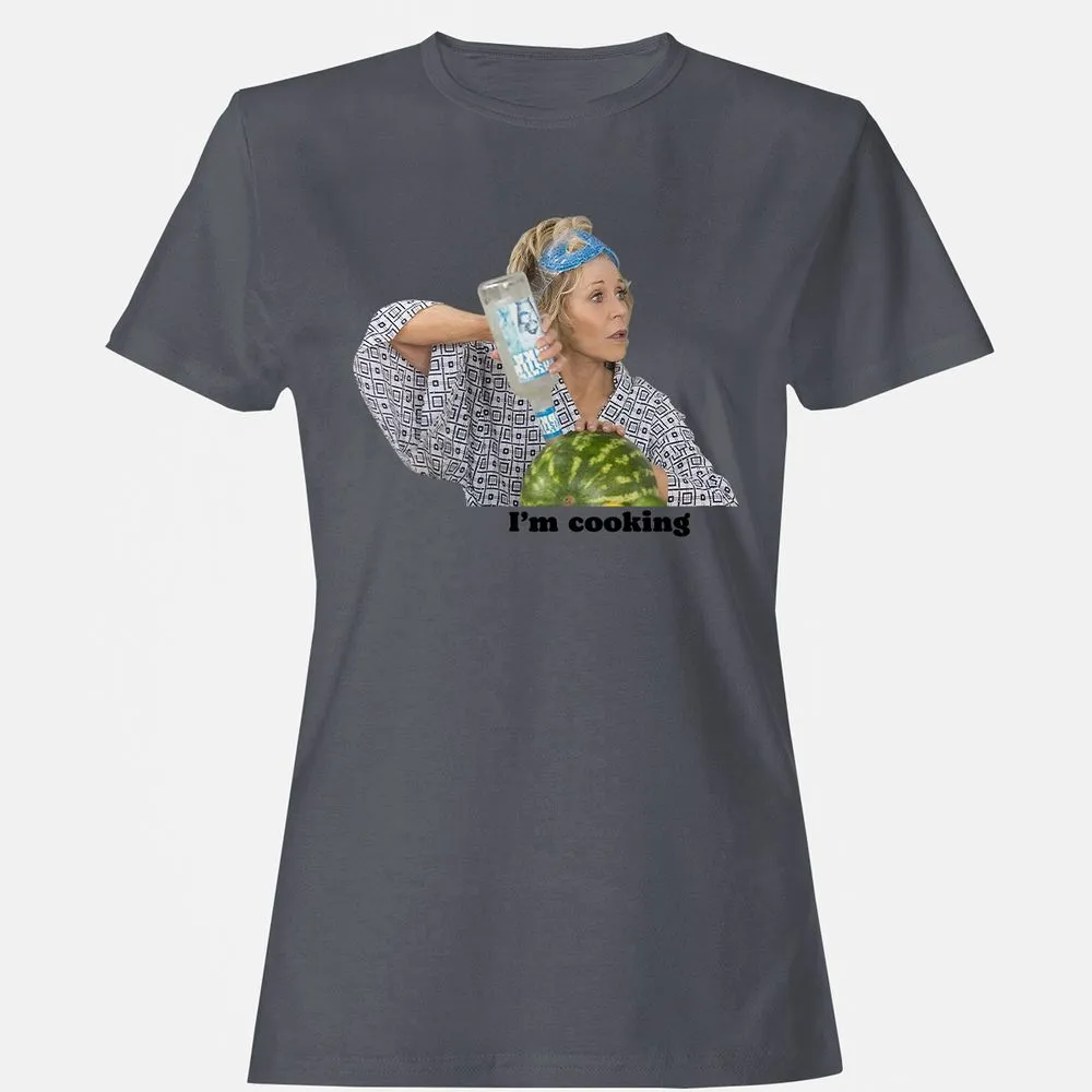 Women's T-Shirt - A6FL95N7 - Dark Heather - 5