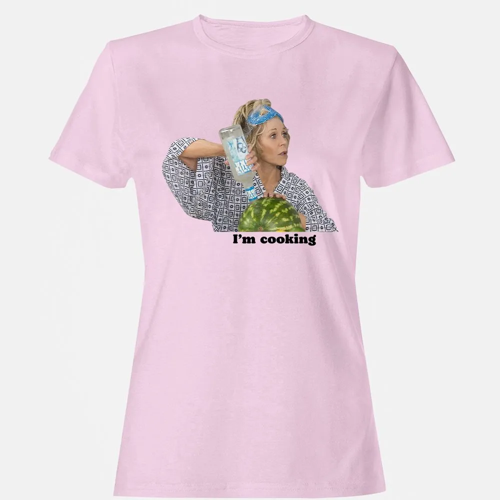 Women's T-Shirt - A6FL95N7 - Light Pink - 9