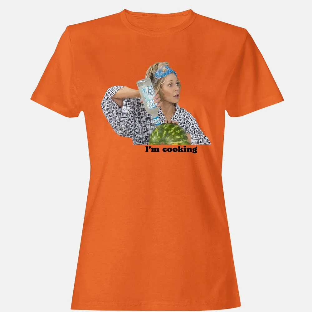 Women's T-Shirt - A6FL95N7 - Orange - 11