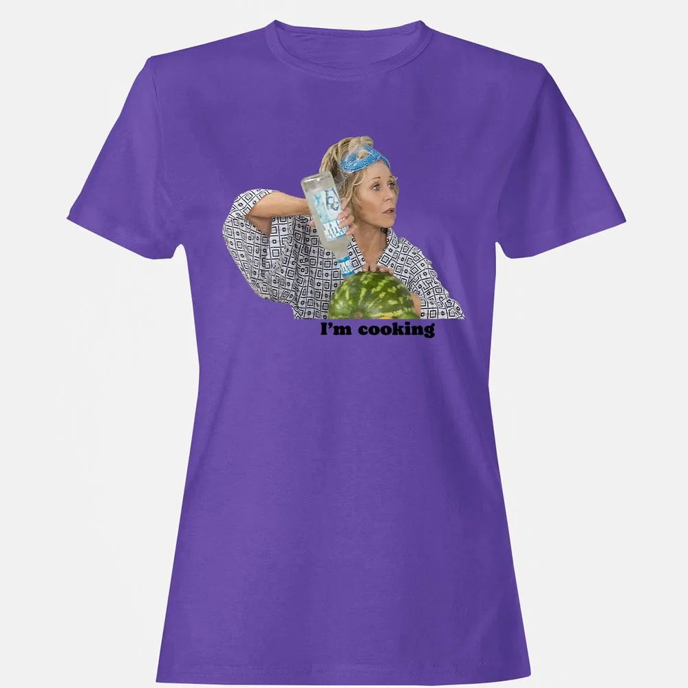 Women's T-Shirt - A6FL95N7 - Purple - 12