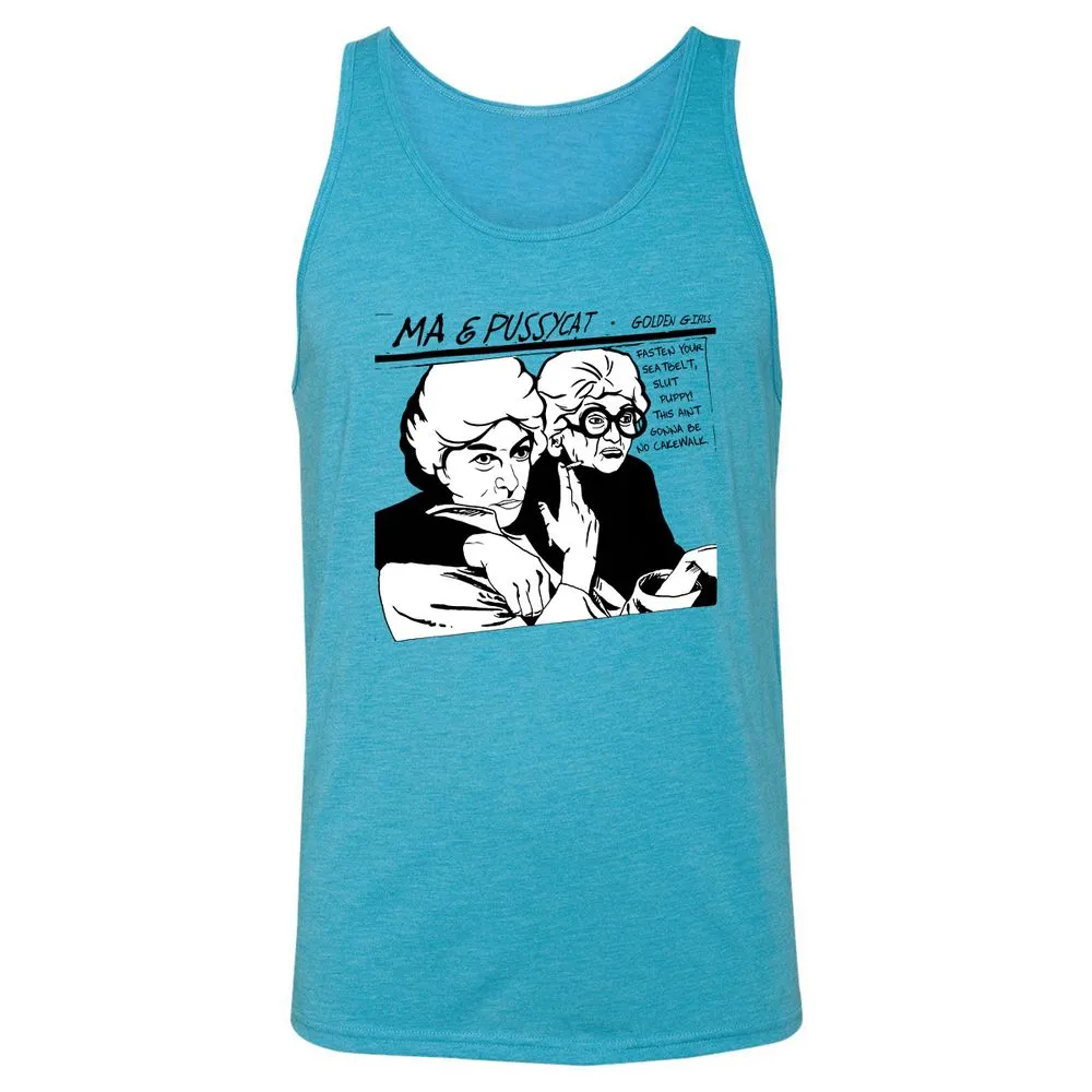 Unisex Jersey Tank - B5W1EA8V - Aqua Triblend - 3
