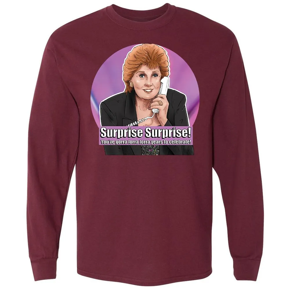 Long Sleeve T-Shirt - 31VTNK3X - Maroon - 11