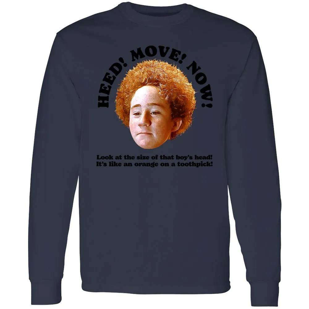 Long Sleeve T-Shirt - XTJ49WEJ - Navy - 12