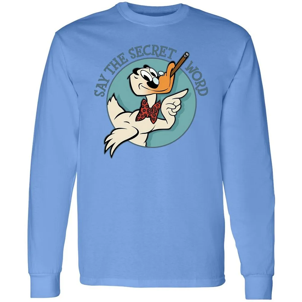 Long Sleeve T-Shirt - LXZKDLZU - Carolina Blue - 2