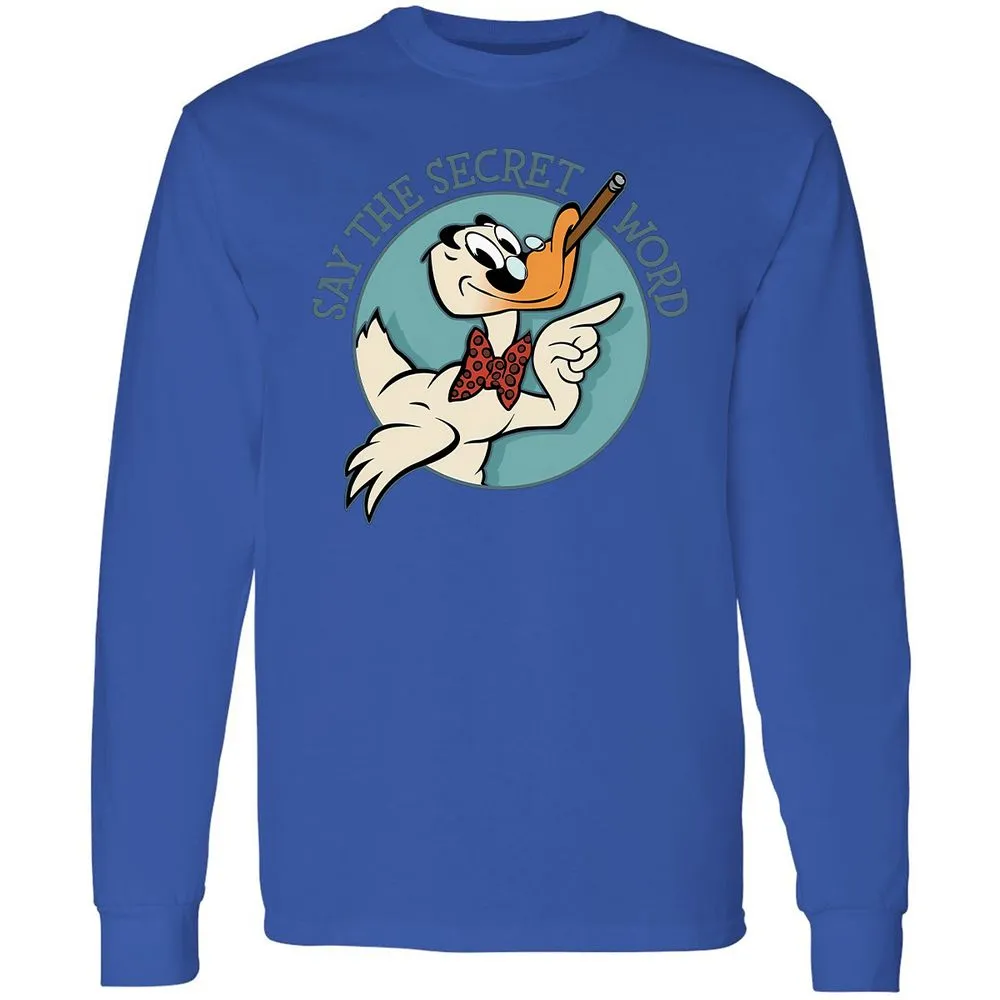 Long Sleeve T-Shirt - LXZKDLZU - Royal - 4