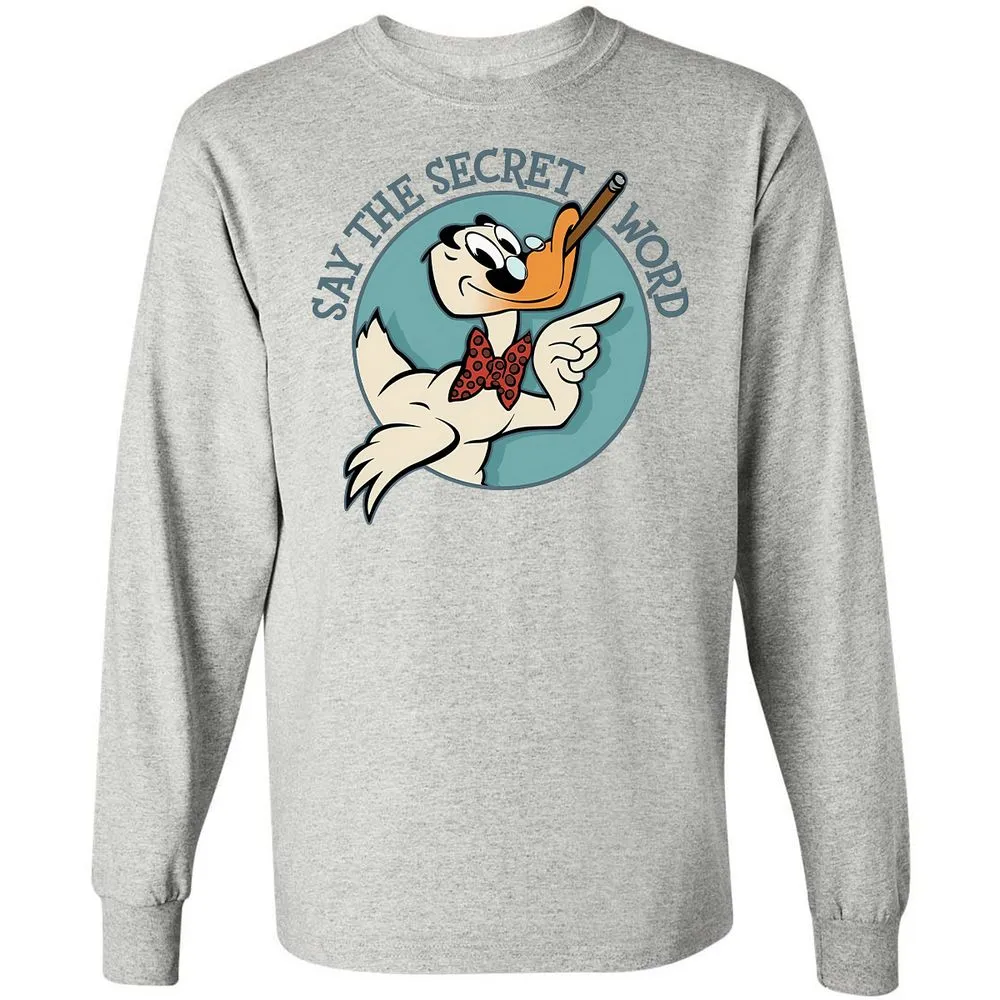Long Sleeve T-Shirt - LXZKDLZU - Ash - 5