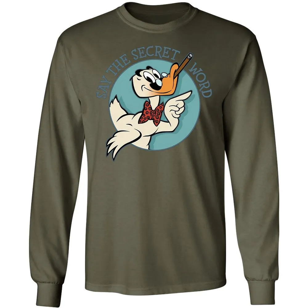 Long Sleeve T-Shirt - LXZKDLZU - Military Green - 7