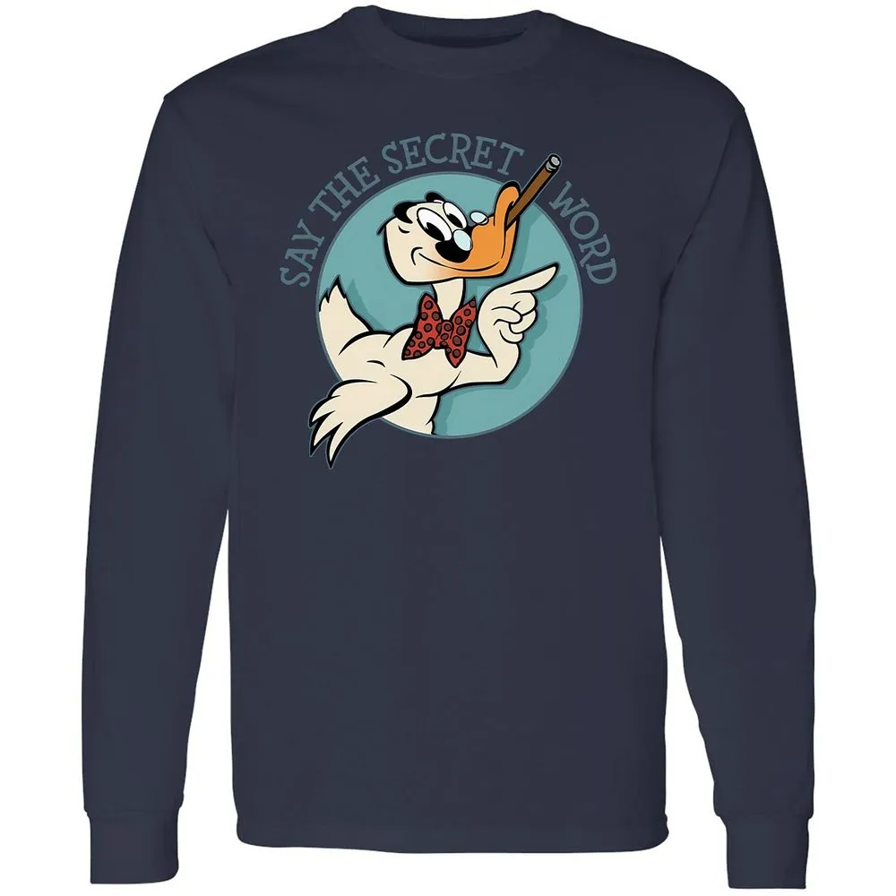 Long Sleeve T-Shirt - LXZKDLZU - Navy - 12