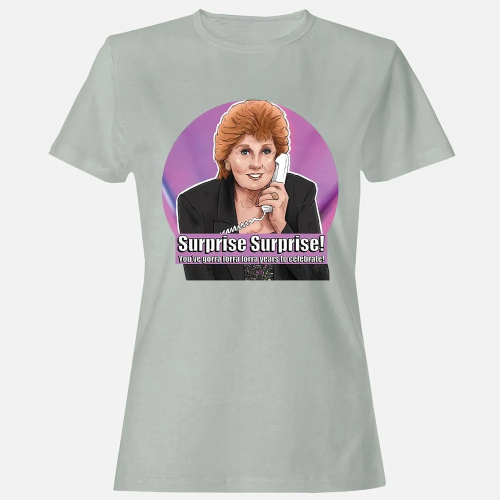 Women's T-Shirt - EZ4U5F5M - Ash - 2