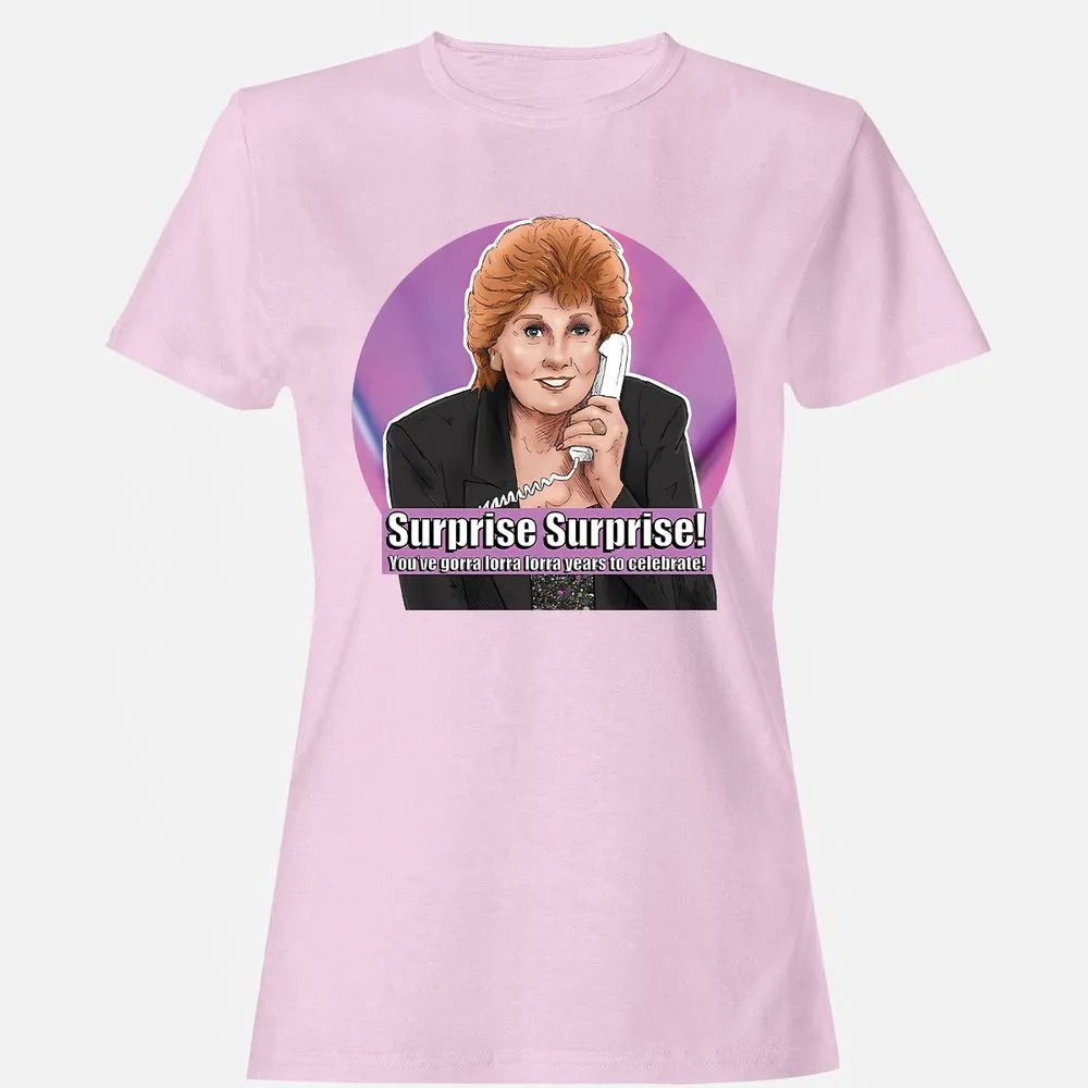 Women's T-Shirt - EZ4U5F5M - Light Pink - 9