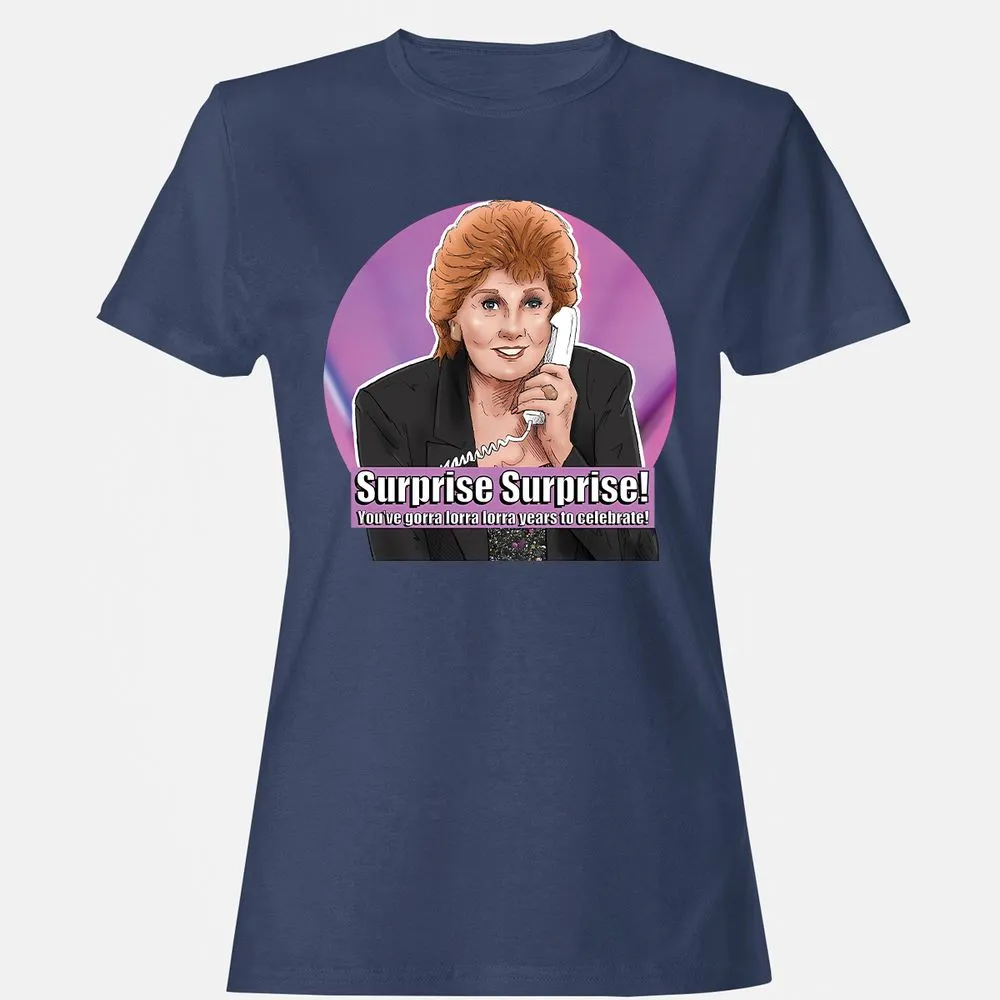 Women's T-Shirt - EZ4U5F5M - Navy - 10