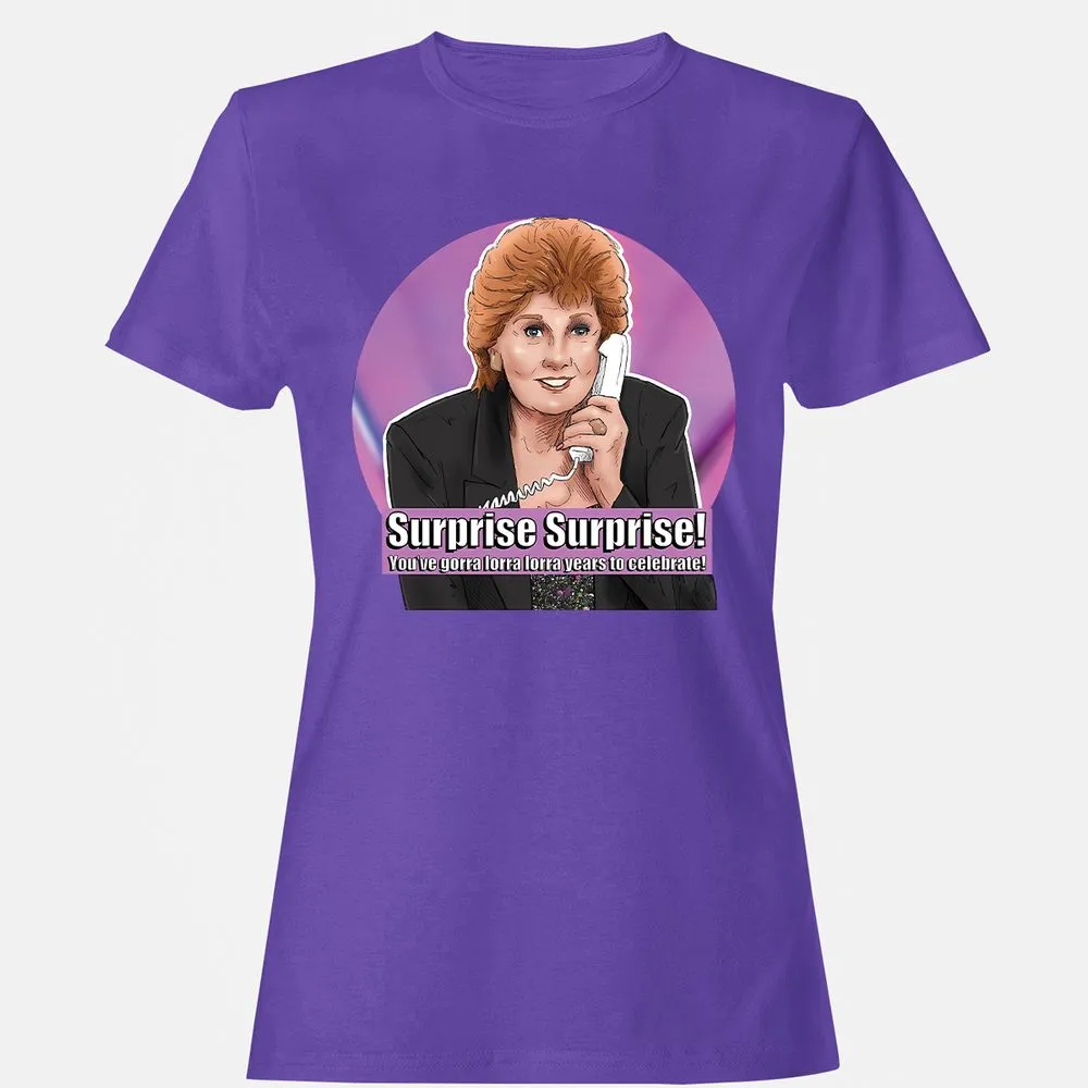 Women's T-Shirt - EZ4U5F5M - Purple - 12