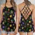 Christmas Role Playing Dice Criss Cross Tank Top -  - 1