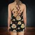Cute Dnd Fall Tea Criss Cross Tank Top -  - 3