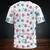 DnD Dice Pattern Cute All-Over Print Unisex T-Shirt -  - 4