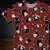 Christmas Black Cat Dice All-Over Print Unisex T-Shirt -  - 2