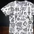 Fantasy Dragon Seamless Pattern All-Over Print Unisex T-Shirt -  - 2