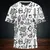 Fantasy Dragon Seamless Pattern All-Over Print Unisex T-Shirt -  - 3