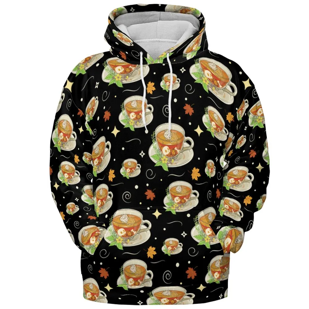Cute Dnd Fall Tea All-over Print Hoodie -  - 2