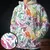Dragon fire rainbow All-over Print Hoodie -  - 1