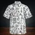 Fantasy Dragon Seamless Pattern Button Down Shirt -  - 2