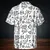 Fantasy Dragon Seamless Pattern Button Down Shirt -  - 3