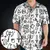 Fantasy Dragon Seamless Pattern Hawaiian Shirt -  - 1