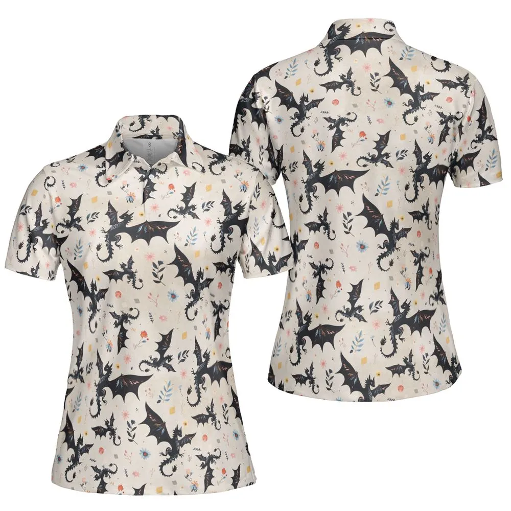 Floral DnD Dragon Pattern -  - 5