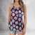Magic Dice Dark Rainbow Criss Cross Tank Top - 2