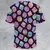 Magic Dice Dark Rainbow All-Over Print Unisex T-Shirt - 4