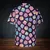 Magic Dice Dark Rainbow Button Down Shirt - 4