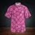 Magic Dice – Neon Pink Button Down Shirt - 2