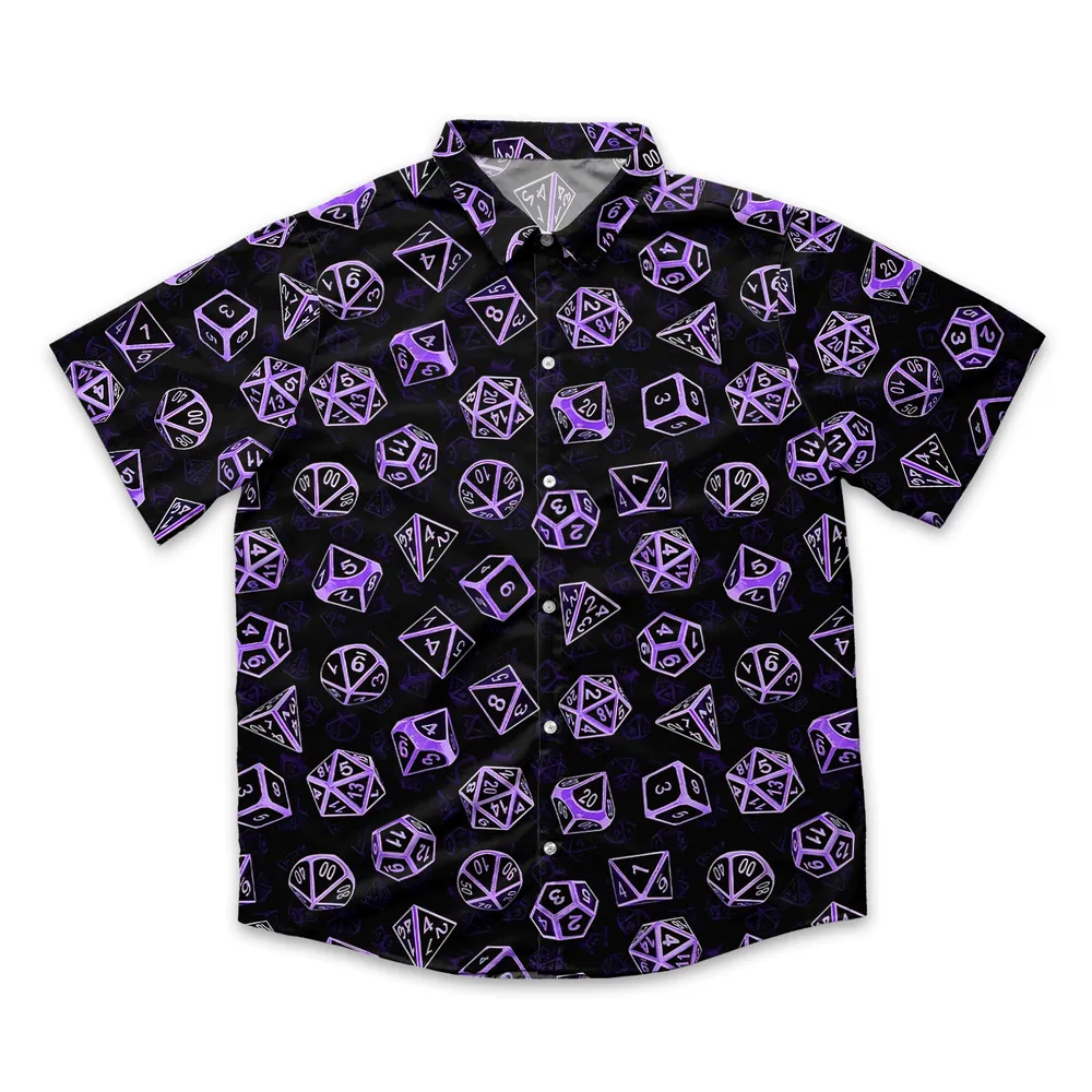 D20 Dice Set Button Down Shirt - 2