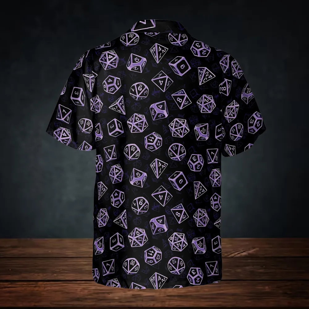 D20 Dice Set Button Down Shirt - 4