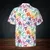 Dragon fire rainbow Button Down Shirt - 4