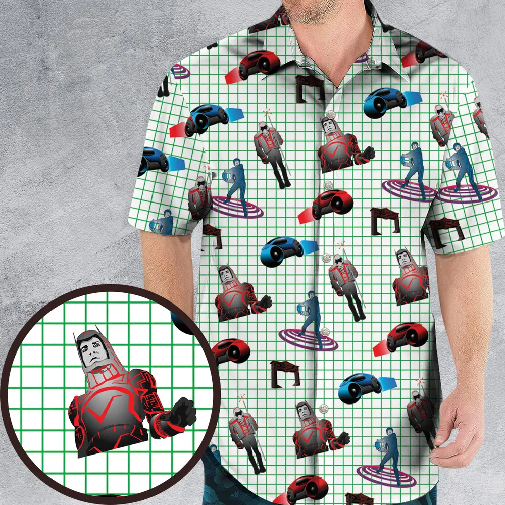Tron Characters Hawaiian Shirt - 1