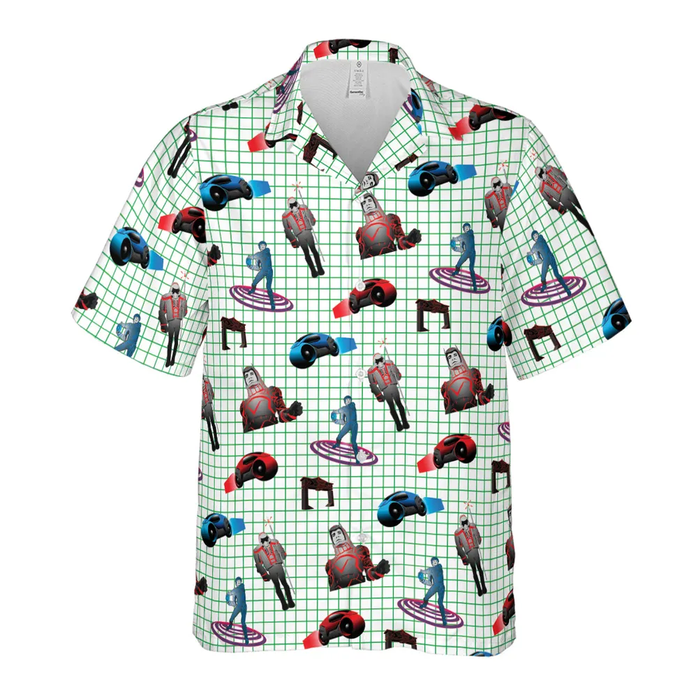 Tron Characters Hawaiian Shirt - 2