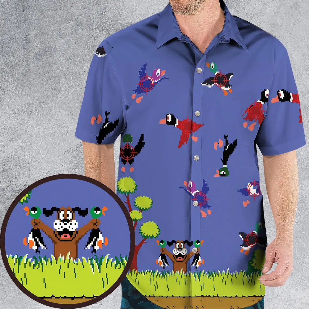 Duck Hunt Hawaiian Shirt - 1