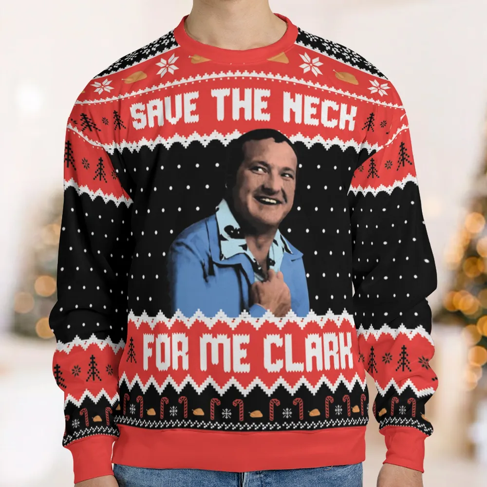 Save The Neck National Lampoon's Christmas Vacation Ugly Christmas Sweatshirt - 1